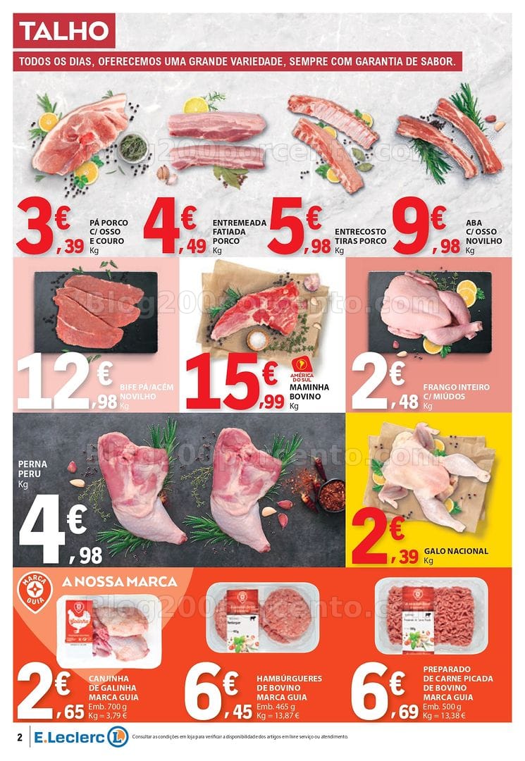 Antevisão Folheto E-LECLERC Promoções de 5 a 11 março